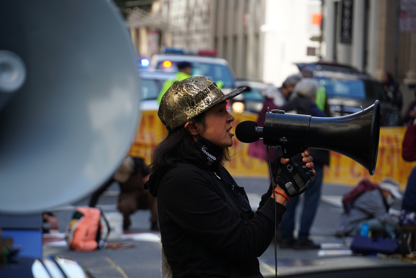 Wells Fargo: Defund Line 3 Mural Action:April 9th, 2021